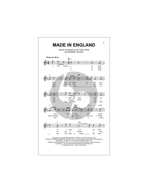 Made In England