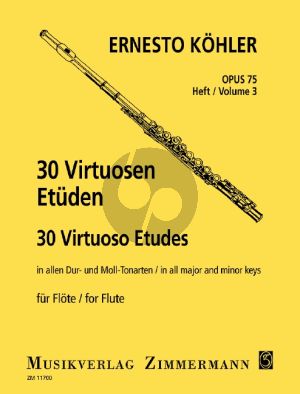 30 Virtuoso Etudes in all major and minor keys