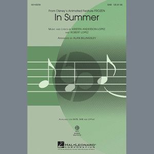 In Summer (from Frozen) (arr. Alan Billingsley)