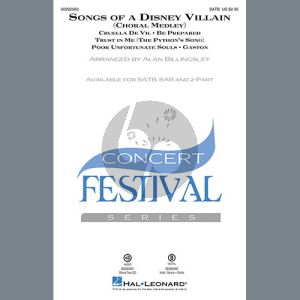 Songs Of A Disney Villain (Choral Medley)