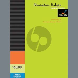 Nonantum Bulgar - Eb Alto Saxophone 2