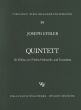 Eybler Quintett Op.6 No.1 Violine, 2 Violas, Violoncello und Kontrabass Stimmen