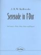 Kalliwoda Serenade F-dur Gitarre-Flote-Oboe-Horn und Fagott (Part./Stimmen)