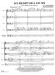 Horner My Heart will Go On for Stringquartet Score and Parts (aranged by Larry Moore)