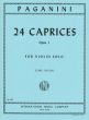 Paganini 24 Caprices op.1 Violin solo (Carl Flesch)