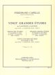 Capelle 20 Grandes Etudes Vol.1 No.1 - 10 Hautbois ou Saxophone (d'apres Sivori- A.Charpentier-Rode & Fiorillo)