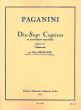 Paganini 17 Caprices et Mouvement Perpetuel Clarinette (Delecluse)