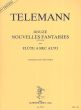 Telemann 12 Nouvelles Fantasies flute a bec alto (transcr. Jean-Claude Veilhan)