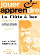 Sanvoisin Jouer et Apprendre Vol. 1 Flute a bec Soprano (english, german and french texts)