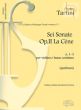 6 Sonatas Op.2 (La Cene) (No.1 - 3) (Violin-Bc)