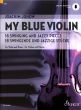 Johow My Blue Violin - 18 Swinging and Jazzy Pieces for Violin and Piano Book with Audio Online