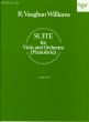 Vaughan Williams Suite for Viola and Orchestra (piano reduction)