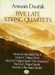 Dvorak 5 Late Stringquartets Score