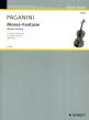 Paganini Moses Fantasie - Braver Variations on the G string from Rossini's Moses in Egypt for Violin and Piano (Herausgeber August Wilhelmj) (Grade 6)