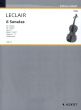 Leclair 6 Sonaten Op.12 Vol.1 (No.1 - 3 ) 2 Violas (Spielpartitur) (Herausgegeben von Walter Lebermann)