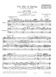 Strawinsky Sacre du Printemps - Rite of Spring Ballet. Reduction for Piano Duet by the Composer