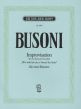 Busoni Indian Diary Book No. 1 K 267 Piano solo (4 Piano Studies) (Indianisches Tagebuch. 1.)