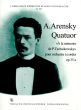 Arensky Quatuor 'A la Memoire de P. Tschaikowsky' Op.35A fur Streichorchester Partitur