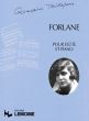 Tailleferre Forlane Flute-Piano