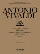 Vivaldi Clarae stellae scintillate RV 625 Contralto-2 Violins-Viola and Basso Score