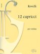 Rovelli 12 Capricci for Violin