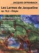 Offenbach Les larmes de Jacqueline Op. 76 No.2 - Élégie fur Klarinette in B und Klavier (arr. Heinz Bethmann)