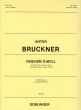 Bruckner Requiem d-Moll (Soli-Chor-Orchester mit Orgel) (Klavierauszug) (Ludwig Berberich)