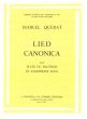 Querat Lied Canonica Flute ou Hautbois et Saxophone Alto