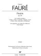 Faure Pavane Op. 50 SATB and Orchestra Vocal Score (fr.) (edited by Denis Rouger)