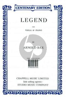 Bax Legend Viola-Piano