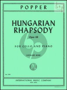 Popper Hungarian Rhapsody Op.68 Cello-Piano (Leonard Rose)