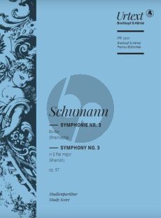 Schumann Symphonie No.3 Op.97 Es-dur "Rheinische" (Studienpartitur) (Jürgen Draheim)