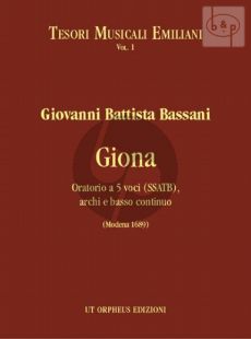 Giona (Oratorio) SSATB-Strings-Bc Score