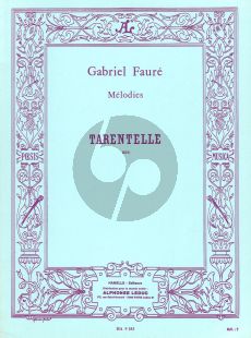 Faure Tarentelle Op.10 no.2 pour 2 voix - Piano (Sopr.)