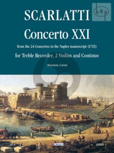 Concerto XXI (Flute- 2 Violins-Bc)