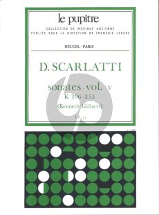 Scarlatti Sonates Vol.5 K.206-255 Clavier (Kenneth Gilbert) (Le Pupitre)