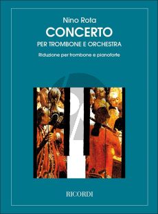 Rota Concerto for Trombone and Orchestra - Edition for Trombone and Piano