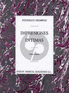 Mompou Impressions Intimas Piano solo