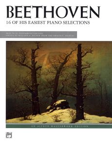 Beethoven 16 Of His Easiest Piano Selections