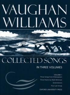 Vaughan Williams Collected Songs Vol.1 for Medium Voice and Piano