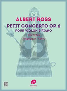 Ross Petit Concerto Op.6 Violon-Piano