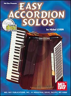 Easy Accordion Solos Book/CD Set