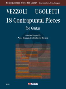 18 Contrapuntal Pieces for Guitar (Pieces by Andrea Vezzoli and Paolo Ugoletti)