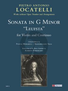 Locatelli Sonata g-minor ‘Leufsta’ for Violin and Continuo