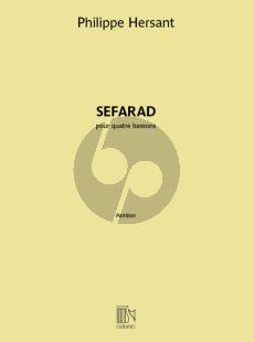 Hersant Sefarad for 4 Bassoons (Score)