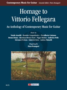 Homage to Vittorio Fellegara for Guitar (An Anthology of Contemporary Music for Guitar) (edited by Piero Bonaguri)