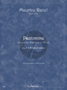 Ravel Pantomime for 2 Flutes and Piano (from Daphnis et Chloé) (arr. Emilio Lede)