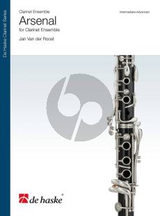 Roost Arsenal for Clarinet Ensemble (4 Clar. Bb and Bass Clarinet) (Score/Parts)