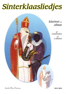 Sinterklaasliedjes (Klarinet en Altsax.) (2 Klar.of 2 Altsax) (arr.W.Poot) (zeer eenv.)