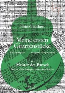 Meine Erste Gitarrenstucke Vol.2 Meister der Barock